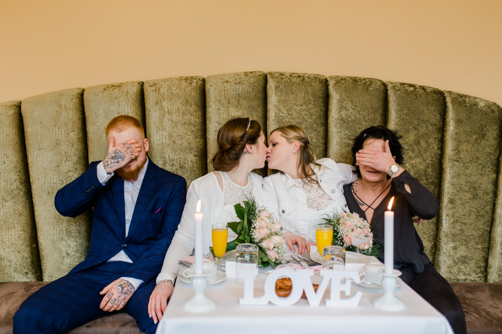 Hochzeit im Standesamt Wandsbek und Ohlendorffsche Villa in Volksdorf